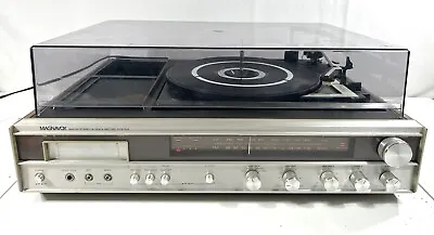 Magnavox BB1737WA01 Stereo Receiver 8 Track Turntable - Radio & Tape Player Work • $79.99