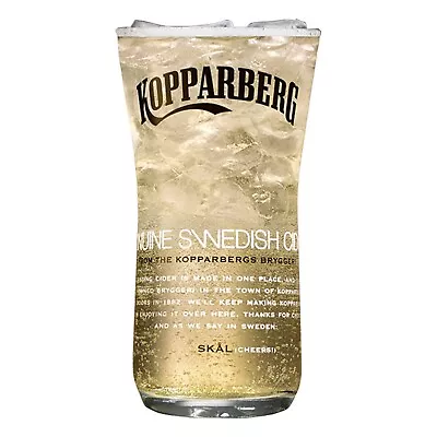 2 X Kopparberg Cider Pint Glasses 20oz Brand New CE Stamped Genuine • $27.04