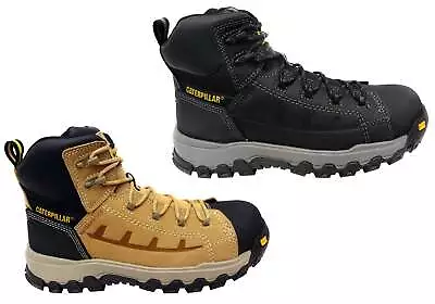 Brand New Caterpillar Mens Leather Threshold Waterproof Composite Toe Boots • $147.90