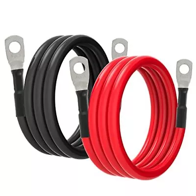 6 AWG Battery Cable 6AWG Gauge Battery Inverter Cables For Automotive Solar M... • $31.19