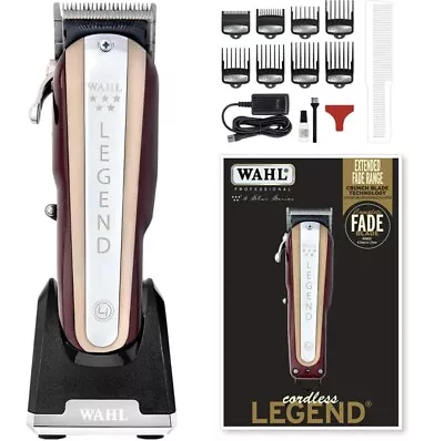 Wahl 5 Star Legend Professional Barber Hair Clipper 8147-012 With Charger Stand • $188.94