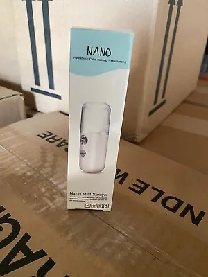 USB Nano Facial Mister Handy Cool Mist Spray Machine Face Hydration Sprayer NEW • $8.99