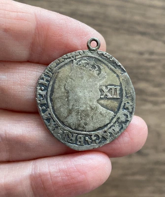 £49 • Buy Charles I (1625-1649). Silver Shilling. Mounted