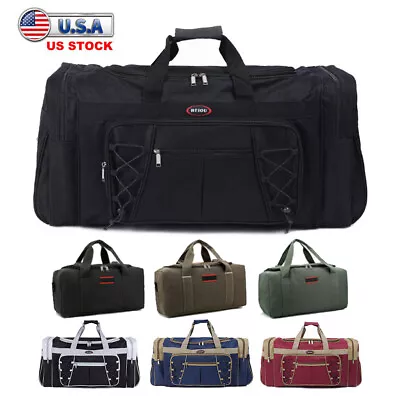 42L/70L/72L Men Women Duffle Bag Overnight Handbag Shoulder Travel Luggage Tote • $23.99