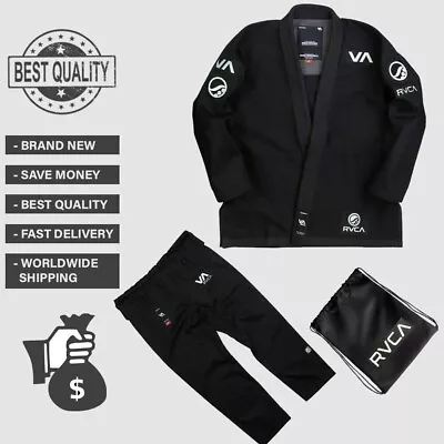 Shoyoroll RVCA BJJ Gi Best Selling Black Jiu Jitsu Suit Batch# 60 With Bag • $89.99