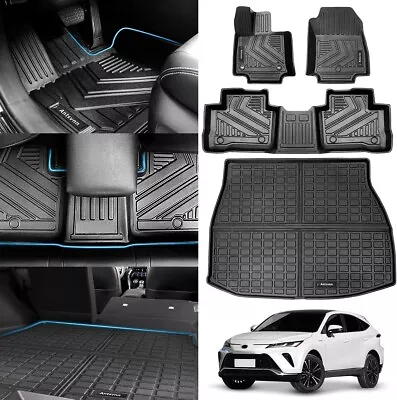 ANTSVNN Custom Fit 2 Row Floor & Cargo Liner Set For 2021-2023 Toyota Venza • $119.99