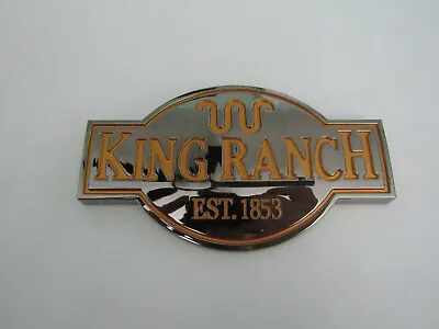 New 2001 - 2022 Ford F150 F250 F350 Expedition King Ranch Tailgate Emblem Gold C • $16.99