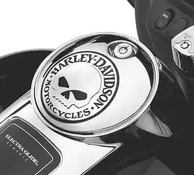 NEW Harley Willie G Console Fuel Door Cover 2008 - 2022 Touring Electra Glide • $59.95