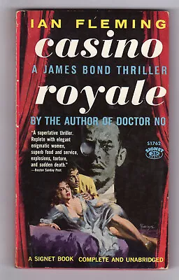 Ian Fleming CASINO ROYALE First Paperback Edition First Printing 1960 James Bond • $44.99