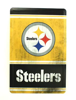 Pittsburgh Steelers 8  By 12  Tin Sign - NFL • $9.99