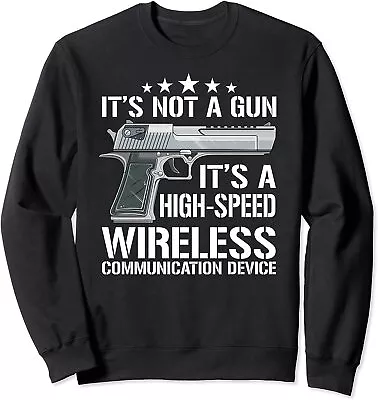 Its Not A Gun Meme Funny Its Not A Gun Gift Unisex Crewneck Sweatshirt • $26.99