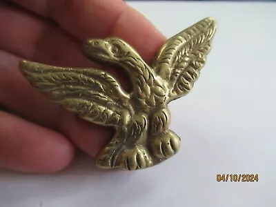 Antique Brass Eagle Brooch Pin • $9.99
