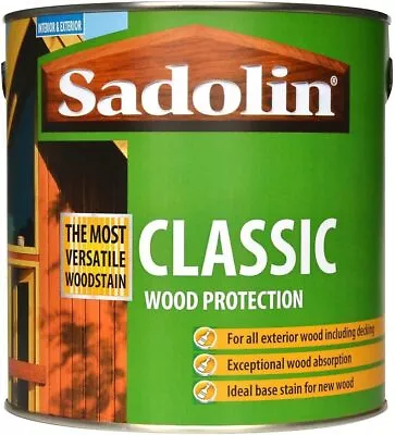 Sadolin Classic All Purpose Woodstain Light Oak 2.5 L • £39.98