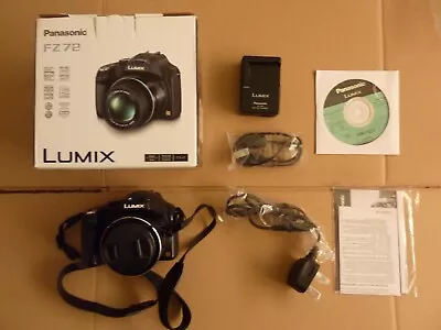 Panasonic Lumix FZ72 Bridge Camera  60x Optical Zoom  Lovely Condition & Boxed • £100