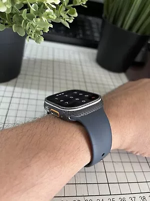 Apple Watch Ultra Black Matrix Full Sticker Wrap Skin • $10.90