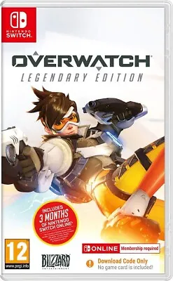 $59 • Buy Overwatch Legendary Download Card In Box Nintendo Switch New Sealed In Stock