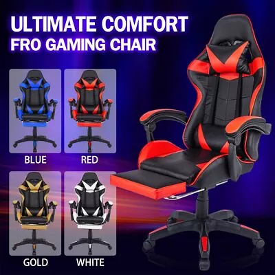 Gaming Chair Office Executive Computer Chairs Seating Racing Racer Recliner • $119