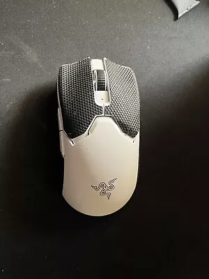 Razer Viper V2 Pro Wireless Optical Gaming Mouse With Tiger Ice Skates - White • $55