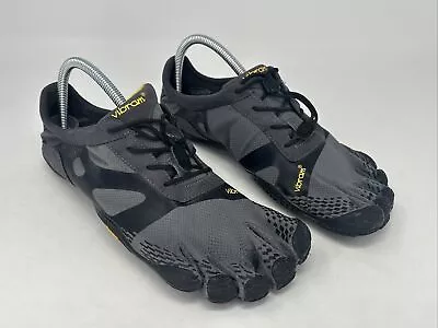 Vibram FiveFingers KSO EVO Mens Size US 9.5-10 Gray Barefoot Running Shoes • $79.99