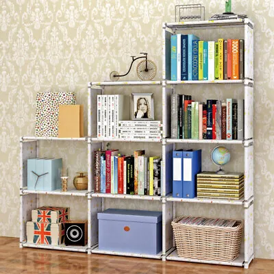 Shelf Cube Storage Cabinet Organiser Bookshelf Unit Shelves • $37.99