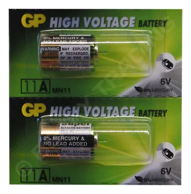 £2.35 • Buy 11A MN11 L1016 Alkaline Battery 6v  Original GP Batteries Brand [ Value 2-Pack ]