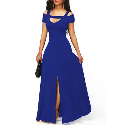 Vestidos Largos De Moda Para Mujer Elegantes Formales Prom Quinces Boda Fiestas • $21.99