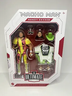 WWE Mattel Macho Man Randy Savage Ultimate Edition Series 8 Elite Action Figure • $44.99