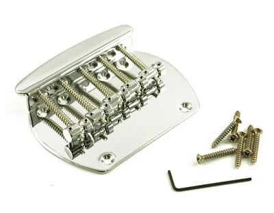 NEW Musicman Style 5-String Bass Bridge For Stingray Sterling #MMBR5C - CHROME • $27.09