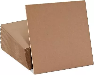 Square MDF Panels Boards Sheets 9 12 & 18mm Thick  20 To 60cm • £6.49