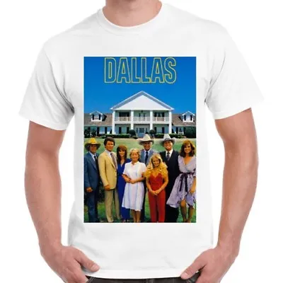 Dallas 80s Classic Tv Series J R Cool Gift Vintage Retro T Shirt 2282 • £6.35