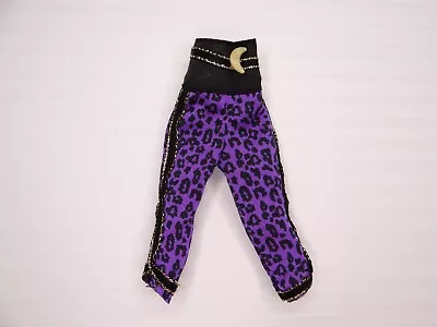 Monster High Replacement Clawdeen Wolf Sweet 1600 Purple Leopard Pants • $3.99