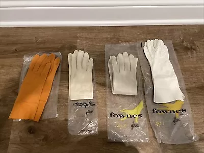 Lot Of Midcentury  Leather Gloves • $19.99