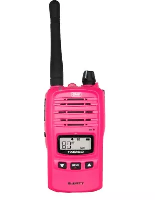 $249 • Buy GME TX6160XMCG  PINK UHF CB Radio 5 Watt Transceiver Portable Handheld IP67