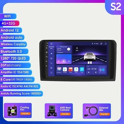 Carplay 9  For Mercedes Benz ML GL Class ML320 ML350 Car GPS Navi Radio Stereo • $197.59