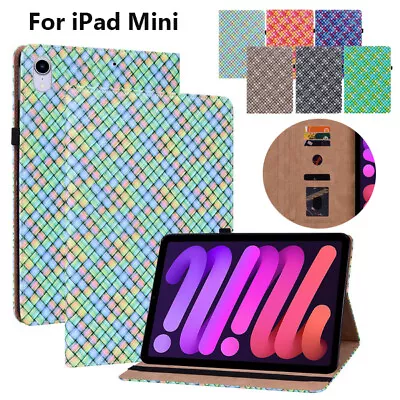 For 8.3'' IPad Mini6 2021 Protect Case Flip Stand PU Leather Wallet Tablet Cover • £12.73