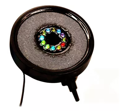 £19.99 • Buy LED Bubble Ring Air Stone Light For Fish Tank Aquarium Decoration Air Stone