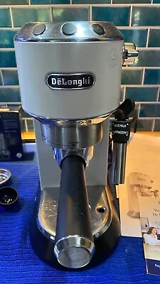 DeLonghi EC685W DEDICA Pump Espresso Coffee Machine - CREAM • $110