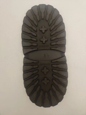 £3.50 • Buy Rambler Shoe Repairs Cobblers Rubber Walking Boot Heels Black 3 1/2