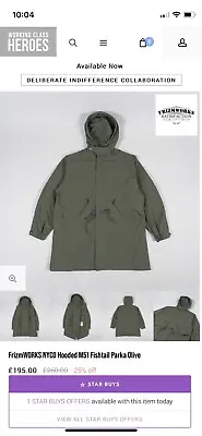 Frizmworks M51 Nyco Parka (Oi Polloi End Hipstore) • £80