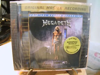 24K Gold CD MFSL UDCD-765 Megadeth Countdown To Extinction 4 Bonus Tracks Sealed • $69.85
