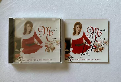 Mariah Carey - All I Want For Christmas Is You CD & Signed Art Card • $40