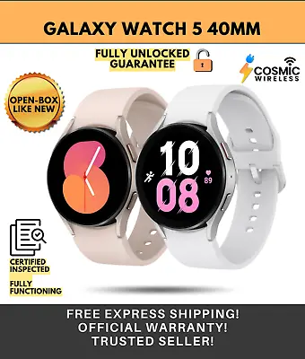 Samsung Galaxy Watch 5 40mm (SM-R905U) - LTE/Cellular/GPS  - Excellent • $124.95