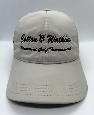 Cotton & Watkins Golf Loomis International Cap Hat Adult Adjustable Pacific Poly • $11.90