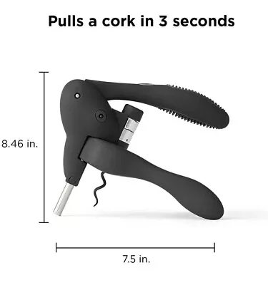 Metrokane Rabbit Ultimate Corkscrew With BONUS Foil Cutter ~Sealed!  • $8.95