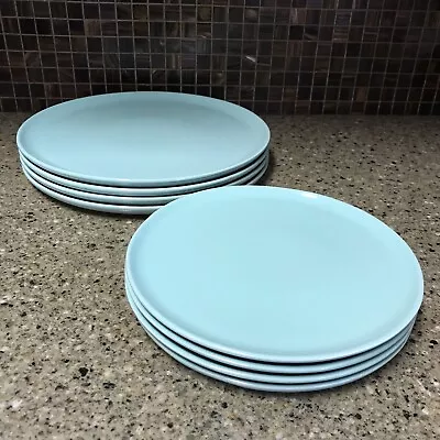 (8) MSE Martha Stewart GREEN GLAZE Plate Set: (4) Dinner (4) Salad: HTF • $69.90