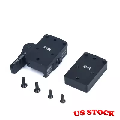 QD Auto Red Dot Sight Mount RMR Lock Riser Mount Picatinny Weaver Rail Base • $16.99