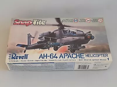 🔥REVELL SnapTite AH-64 Apache Helicopter No. 85-1183 2011 Model Airplane Kit🔥 • $18