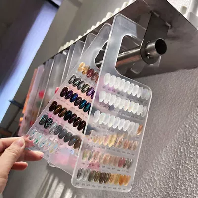 Aurora Transparent Nail Art Display Board Acrylic False Nail Sample Display Sn • $3.68