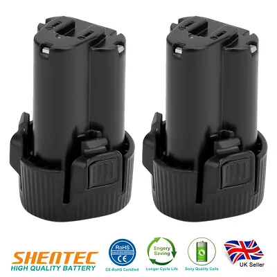 2X 3.5Ah 10.8V Li-ion Battery For Makita BL1013 BL1014 LCT203 194550-6 194551-4 • £15.90