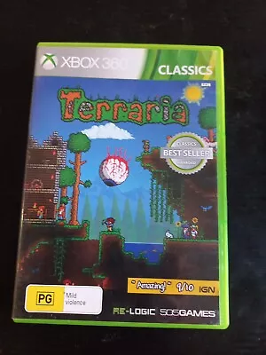 Terraria Xbox 360 Game Complete • $9